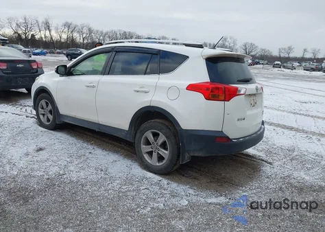 2015 Toyota Rav4 Xle from USA, damaged, VIN JTMRFREV9FJ025982
